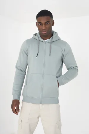 Brave Soul Mens Zip Through Hoodie - - Size X-Large
