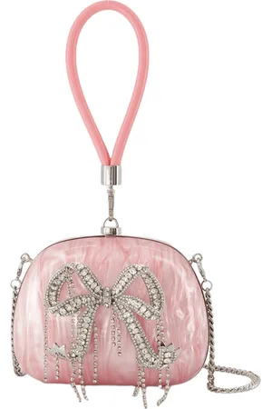 Self-Portrait Womens Pearl Top Handle Clutch - SELF PORTRAIT - Synthetic - - One Size