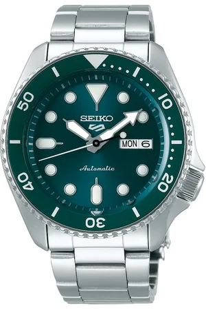 Seiko 5 Sports SRPD61K1 Green Dial Automatic Mens Watch - - One Size