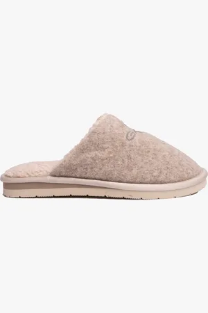 GANT PANTOFLI Womens Mule Slippers Taupe - - Size UK 6