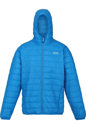 Regatta Mens Hillpack Hooded Lightweight Jacket (Indigo ) - Size X-Large