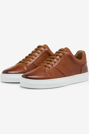 Oliver Sweeney Kendal Mens Soft-Milled Calf Leather Trainers - - Size UK 9