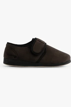 Padders CHARLES Mens Slippers Checked - Size UK 10