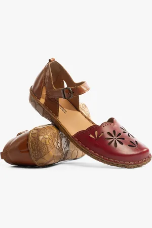 Josef Seibel ROSALIE 04 Womens Sandals Rubin-Kombi - - Size UK 5