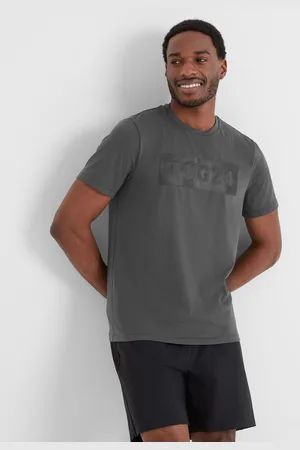 Tog 24 Airwell Mens Tech Short Sleeve Top - Soot Polycotton - Size 2XL