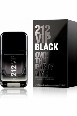 Carolina Herrera Mens 212 Vip Black Eau De Parfum Spray 50Ml - - One Size