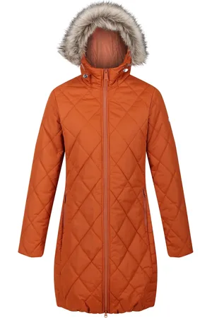 Regatta Womens/Ladies Fritha II Insulated Parka (Burnt Copper) - - Size 16 UK