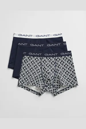 GANT G PATTERN Mens Trunks 3-Pack Evening - Size Medium