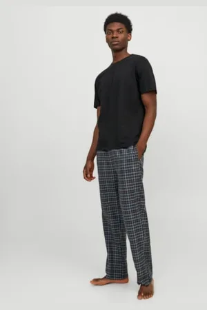 JACK & JONES BASIC TEE Mens Pyjama Set - Size Large