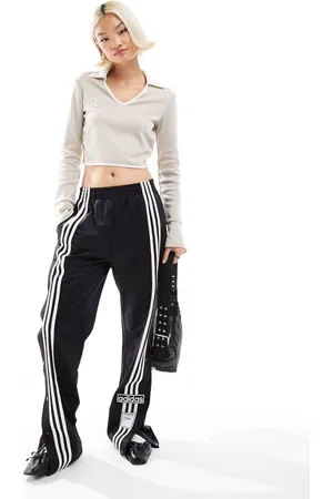 Urban Revivo Womens long sleeve fitted crop t-shirt with contrast piping-Green - - Size Large