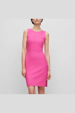 HUGO BOSS Womens Deca Dress in Textile - Size 14 UK