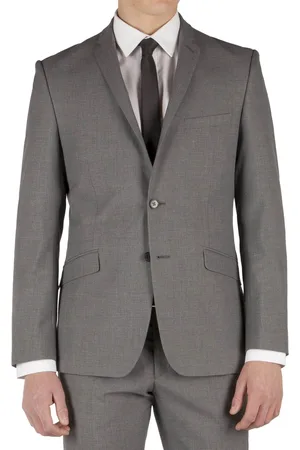 Limehaus Mens Tonal Check Slim Fit Suit - Size 42 Regular
