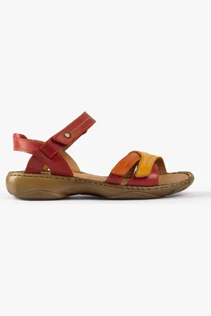 Josef Seibel DEBRA 62 Womens Sandals Rubin-Multi - - Size UK 4.5