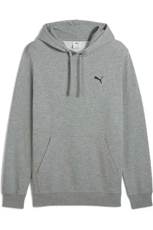PUMA Mens Small Logo Hooded Sweat in Cotton - Size Large