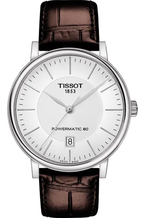 Tissot Carson Premium Powermatic 80 Mens Watch T1224071603100 Leather (archived) - One Size