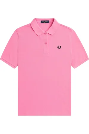 Fred Perry Womens Plain Bright Polo Shirt Cotton - Size Small