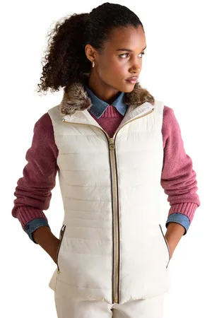 Joules Womens Beckley Padded Showerproof Gilet - - Size 8 UK
