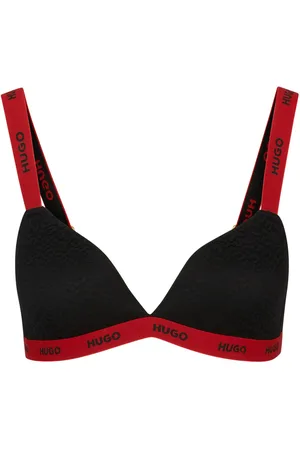 HUGO BOSS Womens Sporty Lace Triangle Bra in - Size X-Small