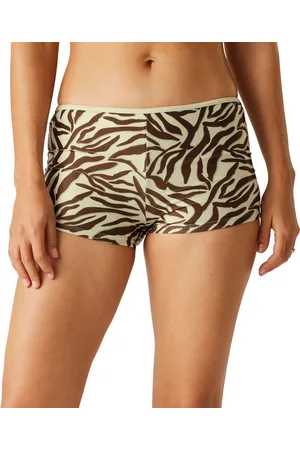 Regatta Womens/Ladies Aceana Zebra Print Bikini Shorts ( /Black) - Size 10 UK