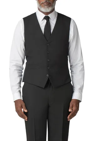 Racing Green Mens Plain Waistcoat - - Size 44 Regular