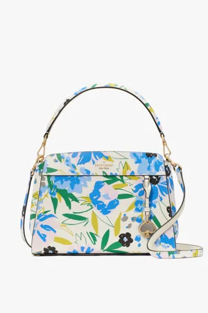 Kate Spade Womens Madison Festival Floral Printed Medium Top Handle Satchel - - One Size