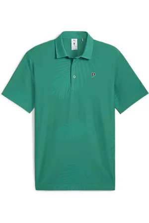PUMA X PALM TREE CREW Mens Golf Polo Shirt - Spandex - Size Medium
