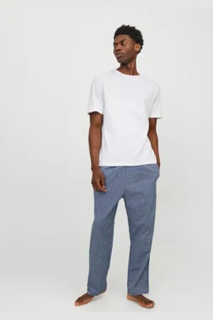 JACK & JONES BASIC TEE Mens Pyjama Set - Size Medium