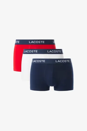 Lacoste Mens 3-Pack Trunks - - Size X-Large