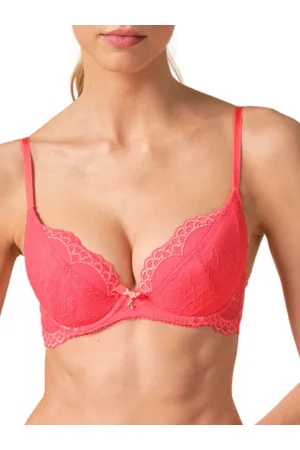 Gossard Womens Superboost Lace Padded Plunge Bra - Polyamide - Size 30G