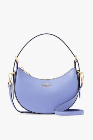 Kate Spade Womens Nova Saffiano Leather Crescent Shoulder Bag - - One Size