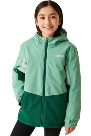Regatta Girls Highton V Full Zip Padded Waterproof Jacket - - Size 11-12Y