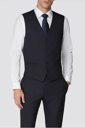 Limehaus Mens Panama Waistcoat - - Size 44 Regular
