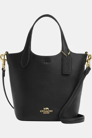 Coach Womens Hanna Bucket Bag in Double Face Leather - - One Size