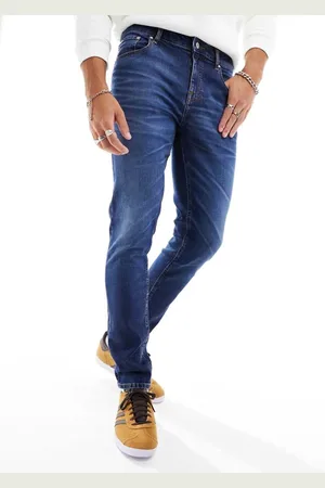 ASOS Mens skinny jeans in dark wash - Size 29W/32L