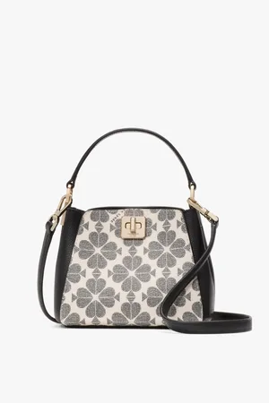 Kate Spade Womens Flower Pvc Mini Top Handle Crossbody - - One Size