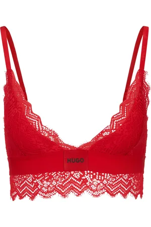 HUGO BOSS Womens Padded Triangle Bra in - Size Small