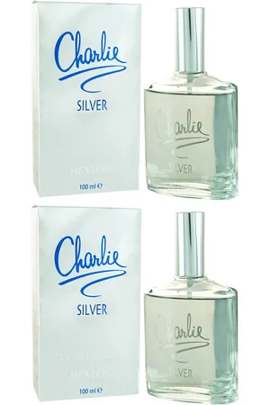 Revlon Womens Charlie Silver Eau de Toilette 100ml x 2 - One Size