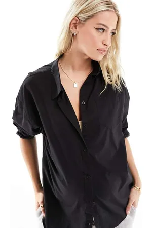 Cotton On Womens Maternity dad shirt in - Size 2XS
