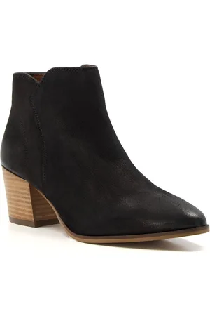 Dune Womens Ladies Heeled Ankle Boots Wf Parlor - Suede - Size UK 3