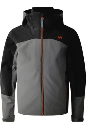 Regatta Kids Unisex Childrens/Kids Explore II Waterproof Jacket ( /Granite Grey) - Size 3-4Y