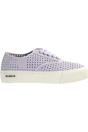 Seavees Legend Sneaker Platform Portal Womens Trainers Nubuck Leather - Size UK 5