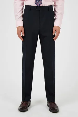Racing Green Mens Slim Panama Suit Trousers - - Size 40 Regular