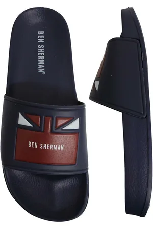 Ben Sherman Jet Mens Navy Sliders - - Size UK 8