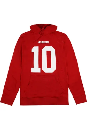 Fanatics Mens NFL San Francisco 49ers Jimmy Garoppolo 10 Hoodie - Cotton - Size 3XL