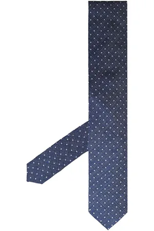 Hackett Printed Mini Pindot Mens Ties - One Size