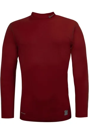 Nike Pro Combat Dri-Fit Long Sleeve Turtle Mens Compression Top 269606 648 - Size 2XL