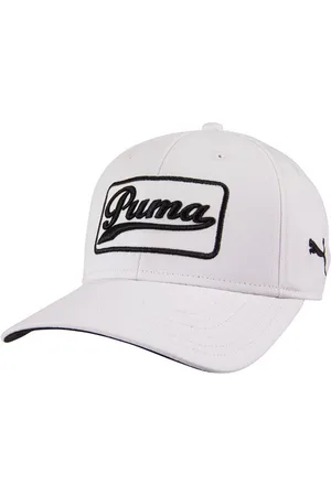 PUMA Graphic Logo Adjustable Mens Greenkeeper Cap 908356 05 Spandex - One Size