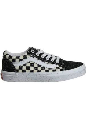 Vans Childrens Unisex Old Skool Kids Plimsolls Textile - Size UK 2.5