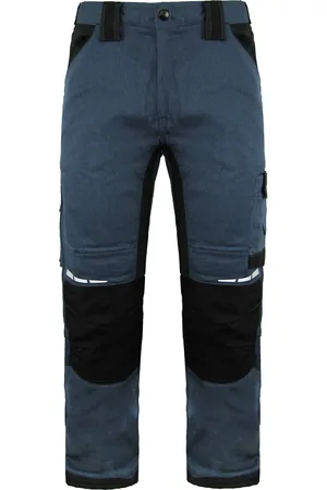 Dickies GDT Premium Kneepad Mens Navy Work Wear Trousers - Cotton - Size 28 Regular