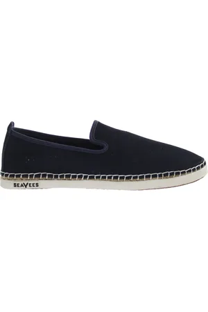 Seavees Ocean Park Slip-On Suede Leather Womens Espadrilles - Size UK 3